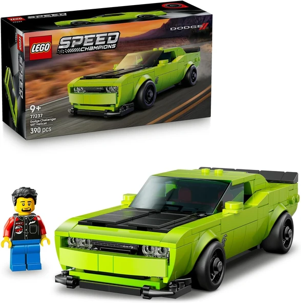 Lego Speed Champions Dodge Challenger Srt Hellcat 77237 – 9 Yaş Ve Üzeri Yarış Arabası Tutkunu Çocuk ürün görseli 1