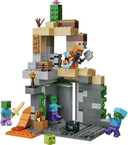 PTTAVM: Lego Minecraft Zombi Zindanı 21587-8 Yaş Ve Üzeri Çocuklar