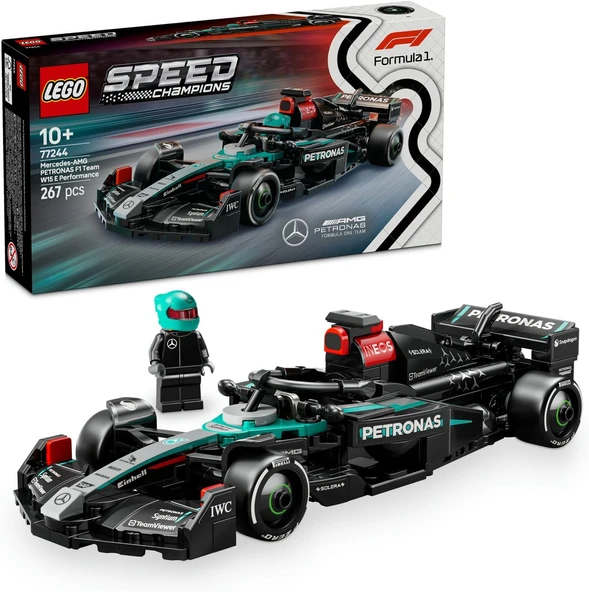Lego Speed Champions Mercedes-Amg F1 W15 Yarış Arabası 77244 – 10 Yaş Ve Üzeri Kız Ve Erkek Çocuklar ürün görseli 1
