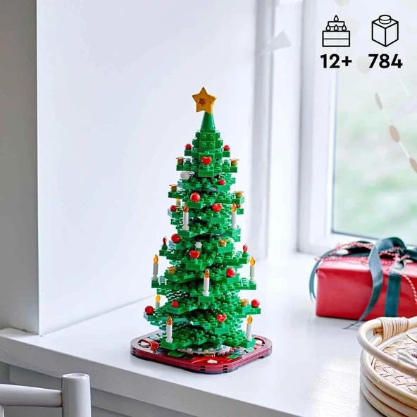 Lego Seasonal 40573 Christmas Tree - Resim 5