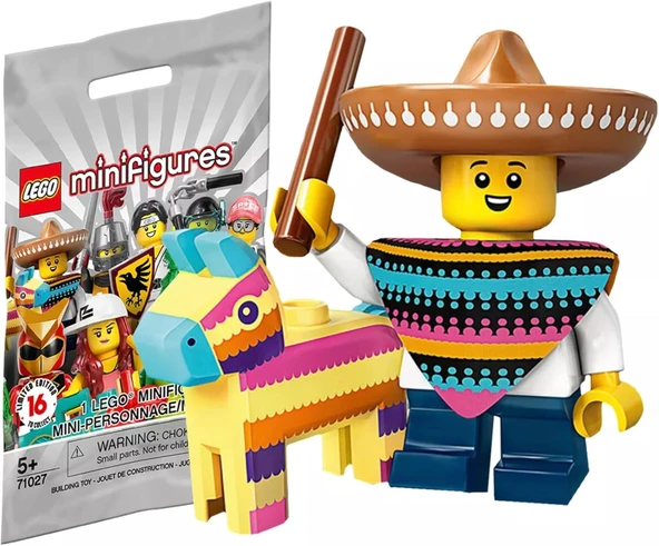 Lego 71027 Minifigür Seri 20 1 - Pinata Boy Minifigür ürün görseli 1