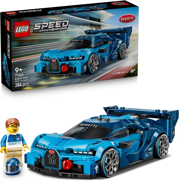 Lego Speed Champions Bugatti Vision Gran Turismo Araba 77253-9 Yaş Ve Üzeri Çocuklar Için Bugatti Kı ürün görseli 1