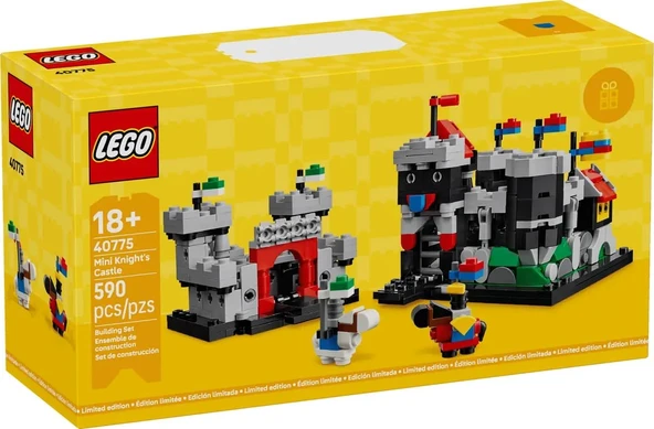 Lego 40775 Iconic Mini Knight'S Castle - Resim 2