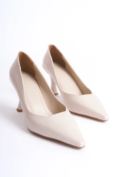 Kadın Mat Bej Stiletto TR08MS27J - Resim 2