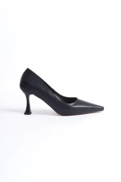 Kadın Mat Siyah Stiletto TR08MS27H - Resim 4