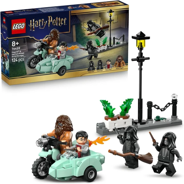Lego Harry Potter Hagrid Ve Harry’Nin Privet Drive Kaçışı 76459-8 Yaş Ve Üzeri Çocuklar Için Harry P ürün görseli 1