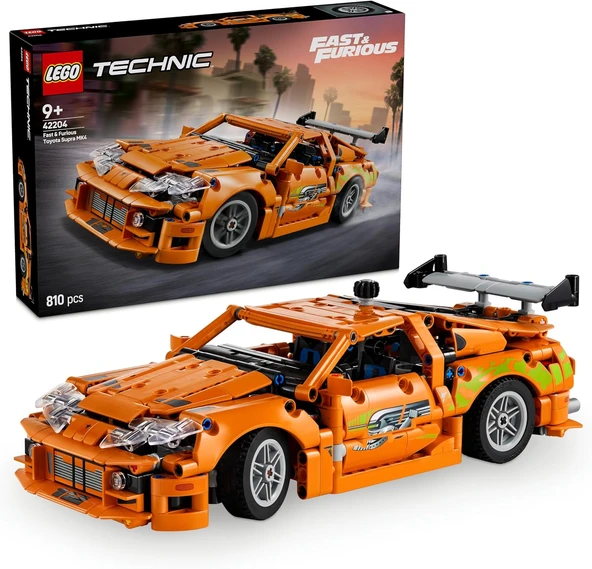 Lego Technic Fast And Furious Toyota Supra Mk4 42204 – 9 Yaş Ve Üzeri Çocuklar Için 6 Motor Ve Açıla ürün görseli 1