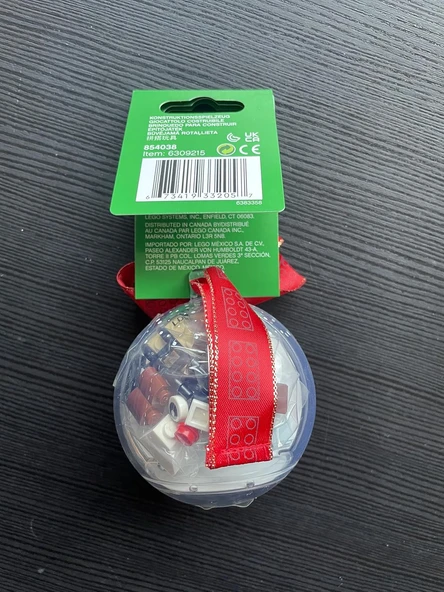 Lego Christmas Reindeer Ornament - Resim 2
