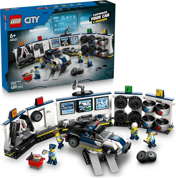 Lego City Özel Polis Arabası Garajı 60457 ürün görseli 1