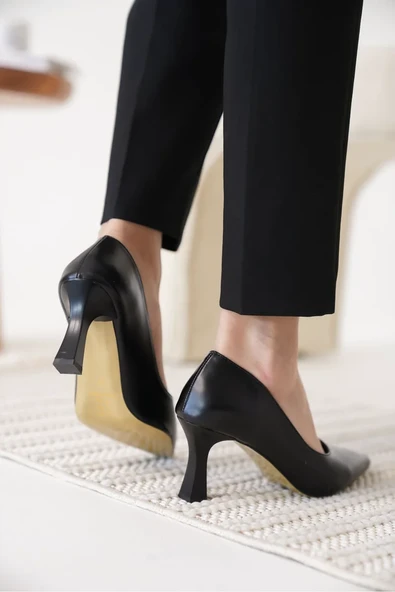Kadın Siyah Stiletto TR12MS06A - Resim 6
