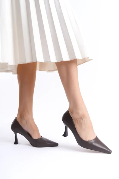 Kadın Mat Acı Kahve Stiletto TR08MS27L ürün görseli 1
