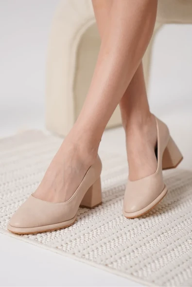 Nude Cilt Kadın Stiletto TR18MS05D - Resim 6