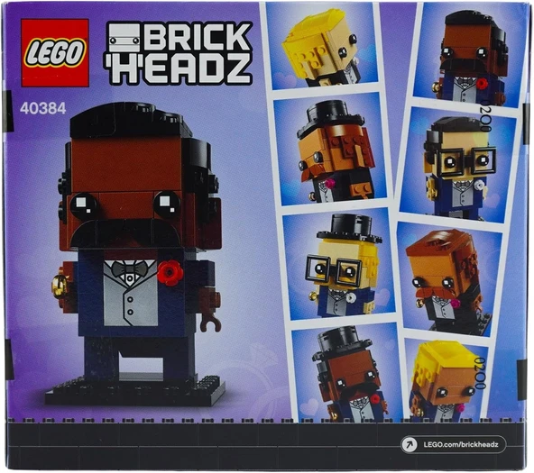 Lego Brickheadz 40384 Wedding Groom - Resim 3