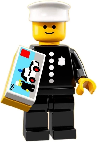 Lego - Classic Police Officer - Minifigür Series 18: Party 71021 ürün görseli 1