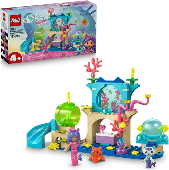 Lego Gabby’S Dollhouse Deniz Kızı Gabby’Nin Akvaryum Macerası 11204-4 Yaş Ve Üzeri Deniz Ve Okyanus ürün görseli 1