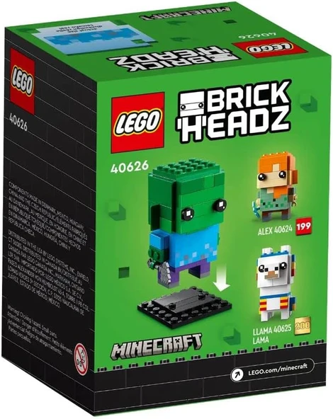 Lego Brickheadz 40626 Zombie - Resim 4