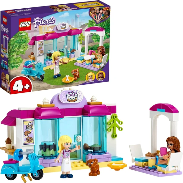 Lego Friends Heartlake City Pastanesi 41440 Yapım Seti; Pastane Oyun Seti, Yemek Yapmayı Seven Çocuk ürün görseli 1