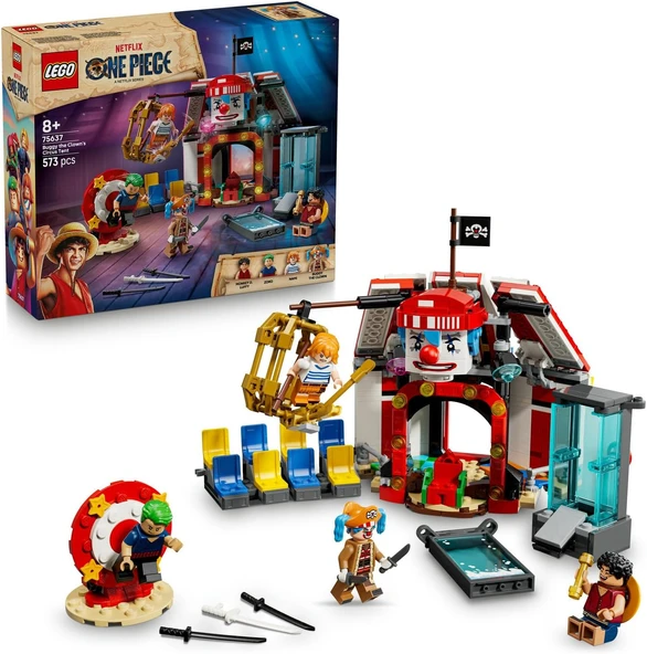 Lego One Piece Palyaço Buggy'Nin Sirk Çadırı 75637 – 8 Yaş Ve Üzeri Anime Ve Korsan Severler Için Re ürün görseli 1