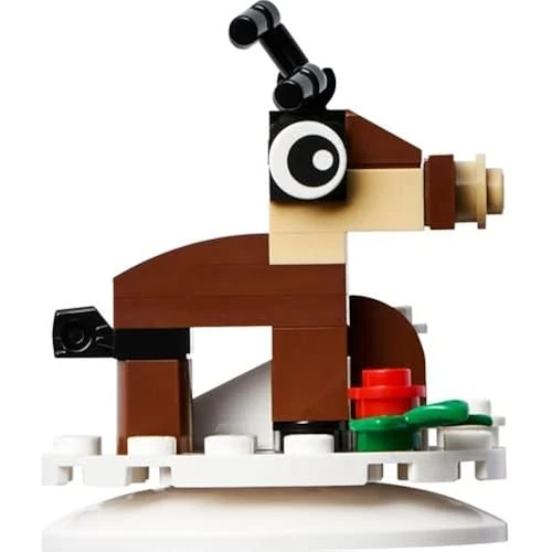 Lego Christmas Reindeer Ornament - Resim 3