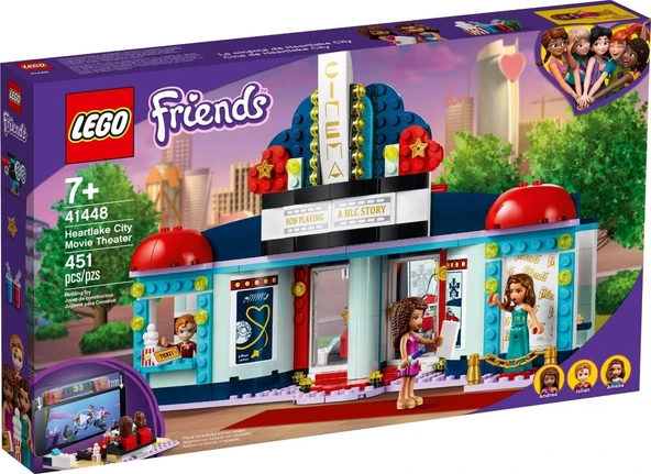 Lego® Friends Heartlake City Sineması 41448 Yapım Seti; Film İzlemeyi Seven Çocuklar Için Harika Bir ürün görseli 1