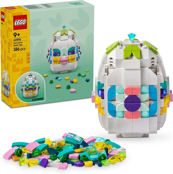 Lego Lel Seasons And Occasions Dekoratif Paskalya Yumurtası Yapım Seti 40816-9 Yaş Ve Üzeri Çocuklar ürün görseli 1