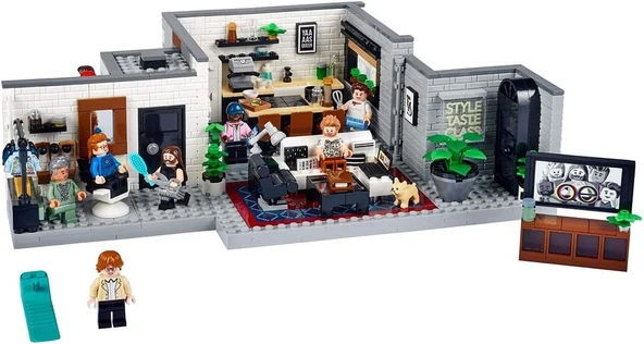 Lego® Queer Eye – Fab 5 Çatı Katı 10291 Yapım Seti; Popüler Televizyon Programından Fab 5 Çatı Katı’ ürün görseli 1