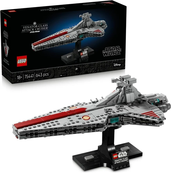 Lego Star Wars Venatör Sınıfı Saldırı Kruvazörü 75441 - Yetişkinler Için Orijinal Detaylar Ile İsim ürün görseli 1