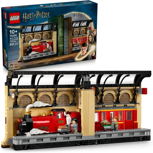 Lego Harry Potter Kitaplık Dekoru: Hogwarts Ekspresi 76450-10 Yaş Ve Üzeri Harry Potter Hayranı Çocu ürün görseli 1