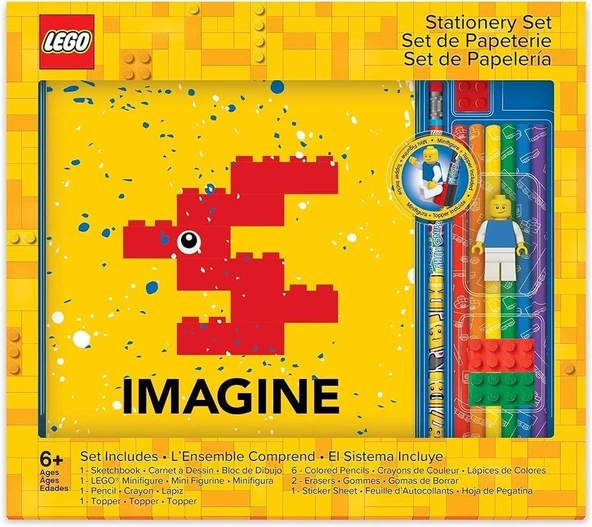 Lego Gear 4006168 Classic Stationery Set Imagine ürün görseli 1