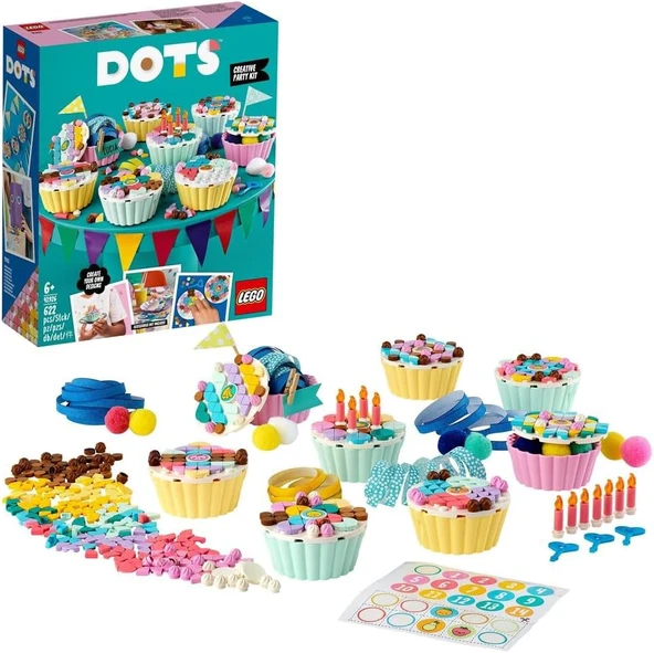 Lego® Dots Yaratıcı Parti Seti 41926 El Sanatları Seti; Çocuklar Için Mükemmel Bir Grup Oyunu Aktivi ürün görseli 1