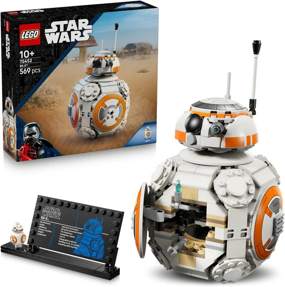 Lego Star Wars Bb-8 Astromech Droidi 75452-10 Yaş Ve Üzeri Çocuklar Için Standart Boyutlu Bb-8 Figür ürün görseli 1