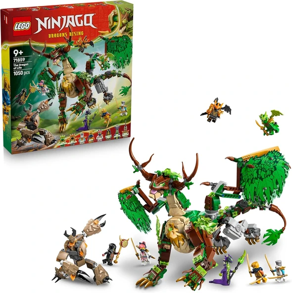 Lego Ninjago Yaşam Ejderhası 71859-9 Yaş Ve Üzeri Çocuklar Için Zane, Sora, Arin, Lloyd, Cole, Asit ürün görseli 1