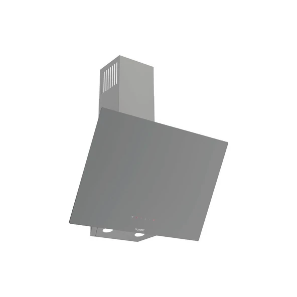 Ferre D079-SA Sılentart Serisi Sessiz Dc Invertör Motorlu 60 cm Gri Cam Davlumbaz ürün görseli 1