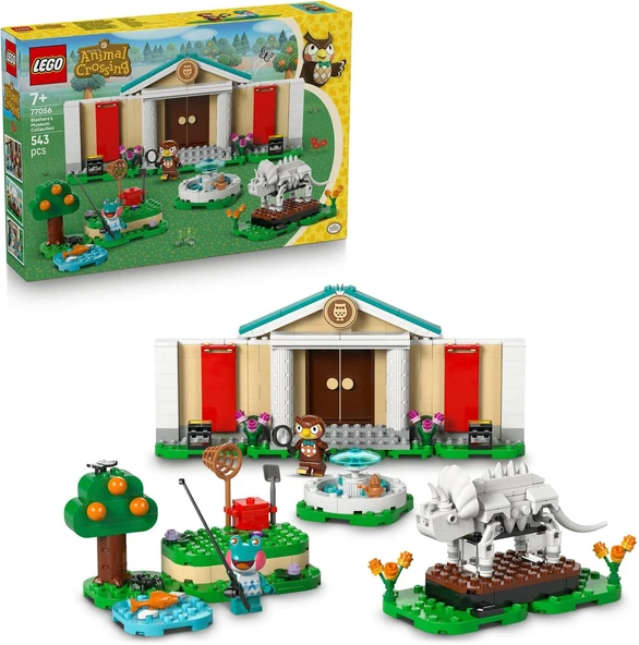 Lego Animal Crossing Blathers Müze Koleksiyonu 77056 – 7 Yaş Ve Üzeri Çocuklar Için Doğa Temalı Hayv ürün görseli 1