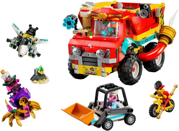 80055 Lego® Monkie Kid Monkie Kid’In Ekibi Güç Kamyonu ürün görseli 1