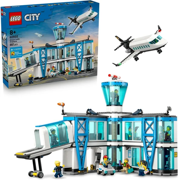 PTTAVM: Lego City Havaalanı Ve Uçak 60502 – 8 Yaş Ve Üzeri Erkek