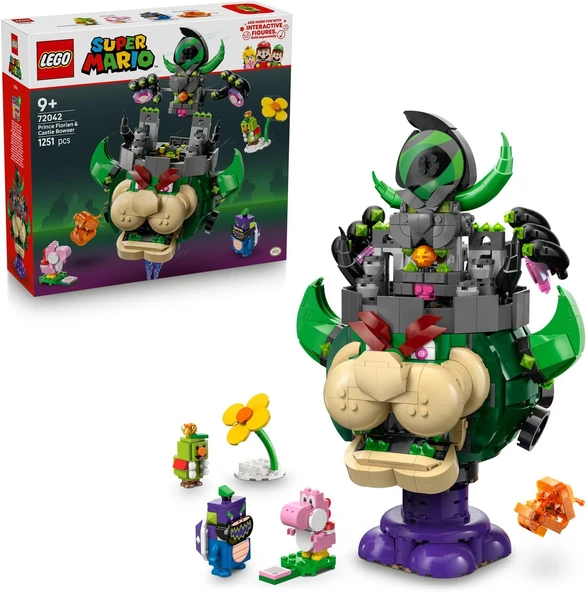 Lego Super Mario Prince Florian Ve Castle Bowser 72042 – 9 Yaş Ve Üzeri Çocuklar İçin Yaratıcı Yapım ürün görseli 1