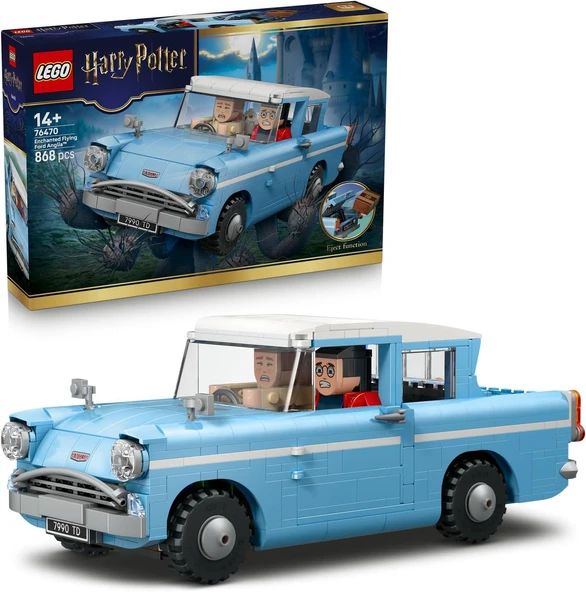 Lego Harry Potter Sihirli Uçan Ford Anglia 76470-14 Yaş Ve Üzeri Çocuklar Için Parçalarla İnşa Edile ürün görseli 1