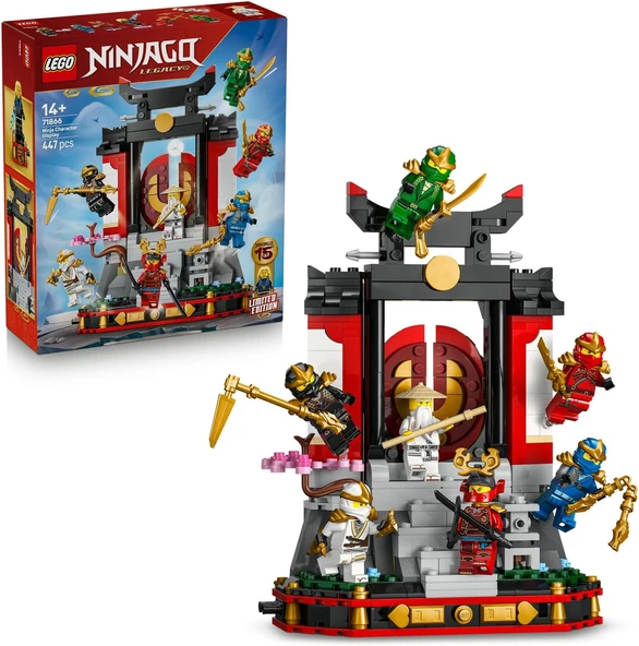 Lego Ninjago Ninja Karakteri Sergileme Modeli 15. Yıl Dönümü 71866-14 Yaş Ve Üzeri Çocuklar Için 8 M ürün görseli 1