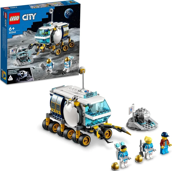 Lego® City Ay Taşıtı 60348-6 Yaş Ve Üzeri Çocuklar Için Tasarlanmış Uzay Oyuncağı Yapım Seti (275 Pa ürün görseli 1
