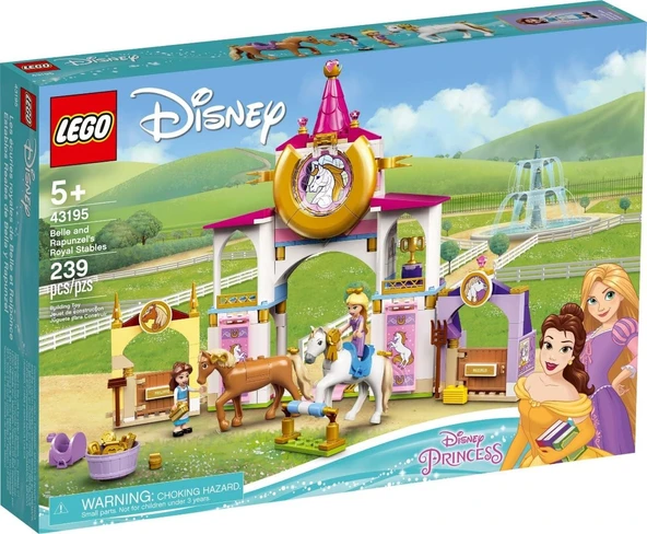 Lego® ǀ Disney Princess Belle Ve Rapunzel'In Kraliyet Ahırları 43195 - Hayal Gücünü Teşvik Eden Oyun ürün görseli 1