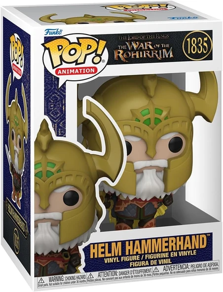 Funko Pop Animation: War Of The Rohirrim- Helm Hammerhand Figür ürün görseli 1