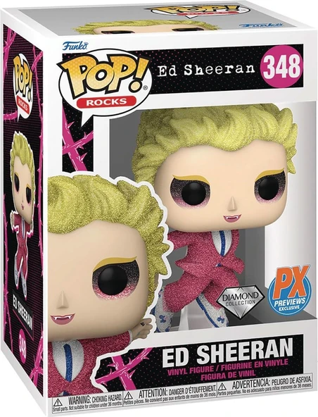 Funko Pop! Rocks: Ed Sheeran Bad Habits Diamond Glitter Px Figür ürün görseli 1