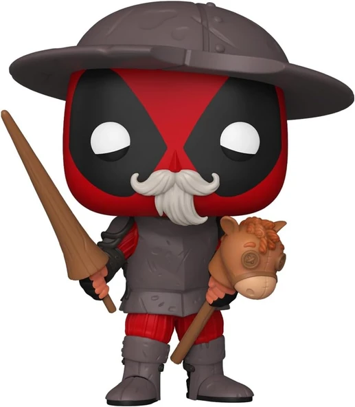 Funko Pop Plus Marvel: Deadpool Lit Classics – Deadpool Don Quixote, Oyuncak Figür - Resim 2