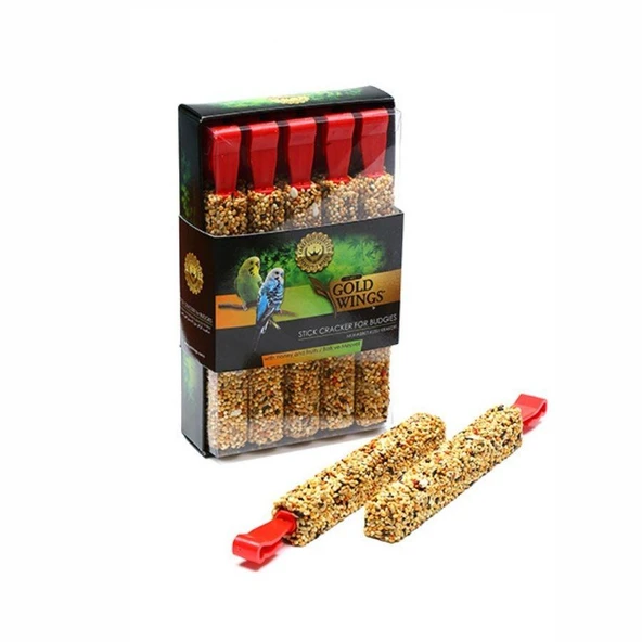 Gold Wings Premium Ballı Meyveli Muhabbet Kuşu Krakeri 10'lu ürün görseli 1
