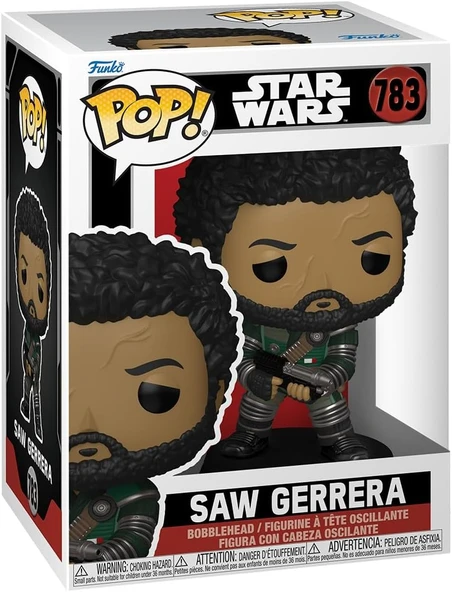 Funko Pop Star Wars: Andor S3- Saw Gerrera, Oyuncak Figür ürün görseli 1