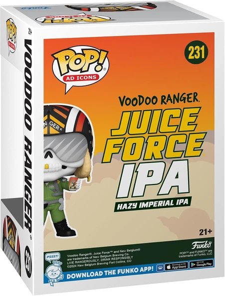 Funko Pop Icon: Voodoo Ranger (Juice Force) Figür - Resim 3