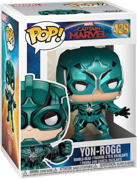 Funko Pop Captain Marvel Star Commander Figür - Resim 3