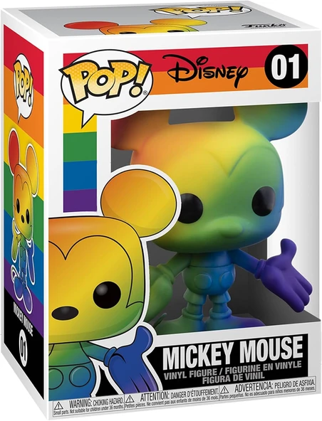 Funko Pop Disney: Pride - Mickey Mouse (Rnbw) ürün görseli 1