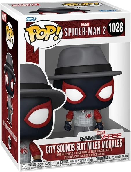 Funko Pop Games: Gamerverse - Şehir Sesleri Miles - Örümcek Adam 2 Video Oyunu - Koleksiyon Vinil Fi ürün görseli 1